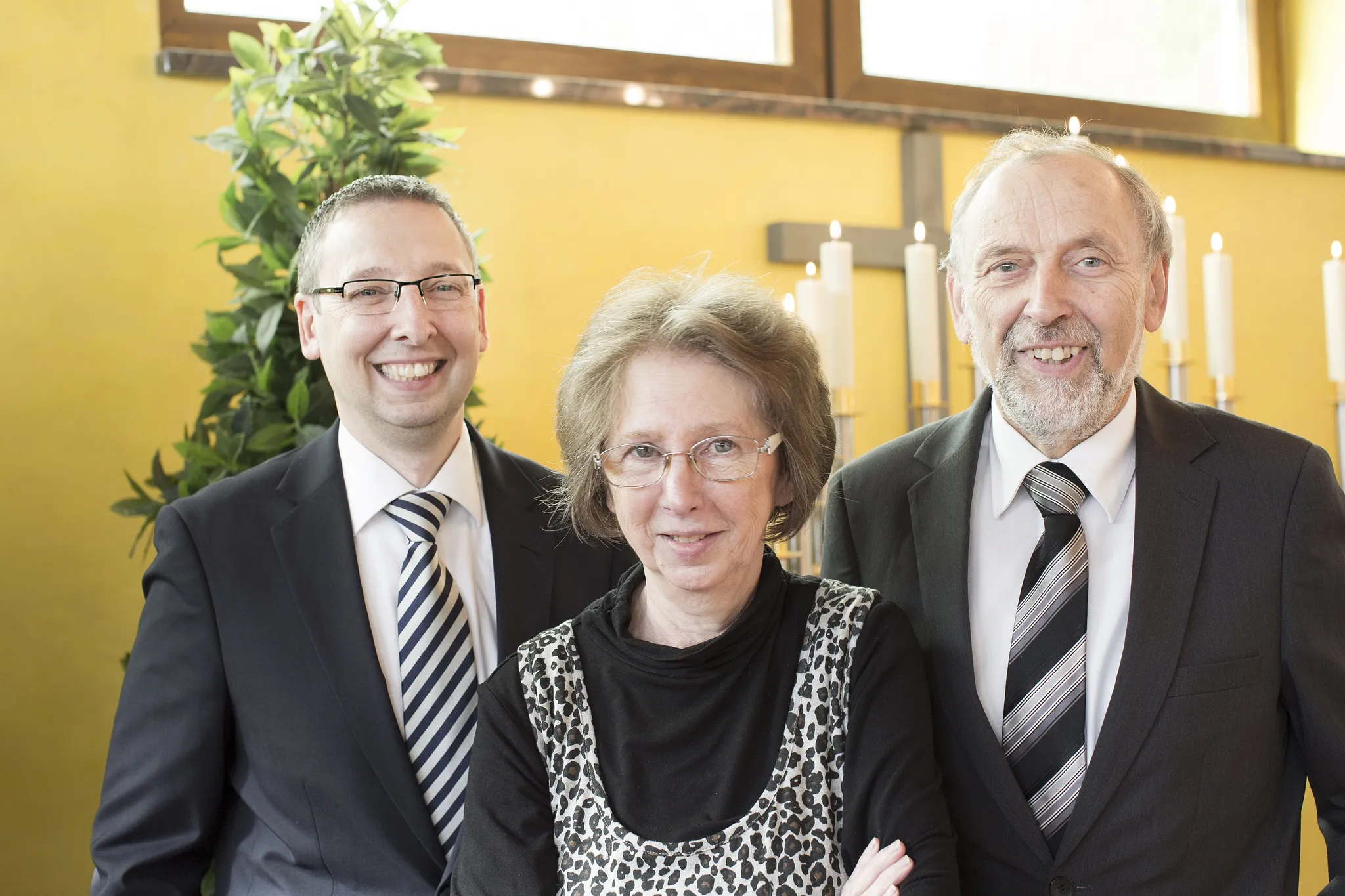 Das Team von Niklaus-Burkl Bestattungen – Michael, Jutta und Valentin Burkl